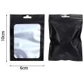 200 Pieces Resealable Food Storage Bags(black, 2.4 X 4 Inch)