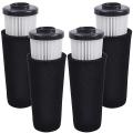 4 Pack Filter for Dirt Devil Style F112 Endura Odor Trapping Filter
