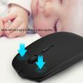 M105 Optical Mouse, Ipad Flat Bluetooth Wireless Silent Mouse Black