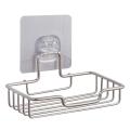 Wall Mounted Self Adhesive Holder - Stainless Steel (opaque Base)