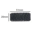 4pcs Metal Micro-crawler Tire for Axial Scx24 90081 Axi00001,3