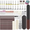 217pcs Rotary Tool Accessories Kit For,1/8inch Shank Universal