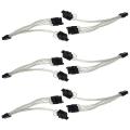 8 Pin to 2 X 8 Pin (6+2) Pcie Power Splitter Cable 9 Inches (6 Pack)