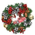 Car Garland Front Door Hanging Garland Holiday Home Decoration