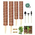 4 Pcs Moss Plant Poles Support 16 Inch and 12 Inch