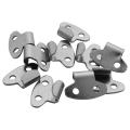 Cabinet Spring Loaded Iron Straight Loop Toggle Latch 45mm Length