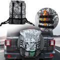 Spare Tire Storage Bag, for Jeep Wrangler Tj Jk Jl (gray Camouflage)