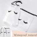 50 Pieces Eyelash Aftercare Bags Makeup Bags Toiletry Pouch White,l