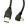 5pin 90 Degree to Usb 2.0 Male Cable with Emi Ferrite Core 5 Meters