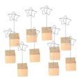 10 Pcs Photos Clip Metal Stand for Office Home Table Wedding Party