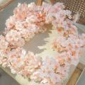 Artificial Cherry Blossom Garland Hanging Vine Silk Garland (2, Pink)