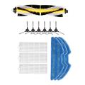 1set Robot Sweeper Parts Replacement Kit for Pusangnick Vslam-811gb
