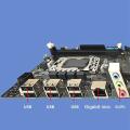 X79 Motherboard with E5 2420 Cpu+thermal Grease Lga1356 Ddr3 Reg