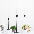 6-piece Candle Holder Suitable for Cone Candles Suitable Black