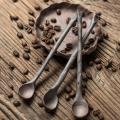 Coffee Spoons Hand-made Ceramics Teaspoon Long Handle Mixing Spoon 1