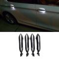 Rear Left Outer Exterior Door Handle Set with White Ambient Light
