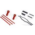 1set Metal Linkage for 313 Wheelbase 1/10 Rc Cars Aixal Scx10 Red
