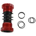 Muqzi Ceramic Bearing Bottom Bracket Central Axis Road Bike Red