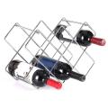 Countertop Wine Rack, Bottle Rack, Wine Rack, Bottle Rack, Silver