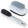 Scrub Brush Set,laundry Brush,household Cleaning Brushes Pack 2 Gray