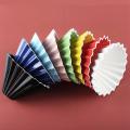 Ceramic Coffee Filter Reusable Filters Coffee Maker V60 Funnel-red