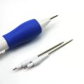 White+blue Three Sized Embroidery Needle Punching Needle Tool Set