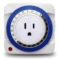 24 Hour Timer Socket 230v Wall Outlet Protector Energy (us Plug)