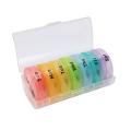 Daily Pill Organizer (twice-a-day) - Weekly Am/pm Pill Box(clear Box)