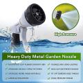 High-pressure Hose Nozzle Garden Multifunctional Water Nozzle Gray