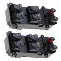 2x for Honda Civic Master Control Power Lifter Window Switch