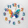 Colorful Numbers Modern Wall Clock Art Home Decoration Wall Clock