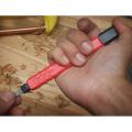 Automatic Woodworking Pen with 2 Refills, Flat Lead, Durable