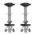 2pack Toilet Tank to Bowl Bolt Kits Cistern Bolts Kit,stainless Steel