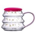 High Borosilicate Glass Christmas Tree Star Wish Cup Home Juice Cup