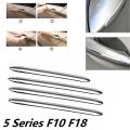 4pcs Stainless Steel Door Handle Trim Cover for Bmw 5 Series F10 F18