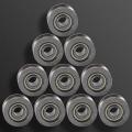 10pcs U Groove Bearing U624zz Carbon Steel Ball Bearing Pulley