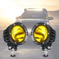 4 Inch Round Driving Lights, Offroad Led Light Pods 50w Spot Lights