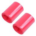 2m 50mm Width Pvc Heat Shrink Wrap Tube Red for 2 X 18650 Battery