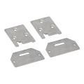 2 Pairs Golf Cart Seat Bottom Hinge Plate for Ezgo Txt/medalist Gas