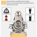 Angle Grinder M10 Universal Head Kit for 100 Model Woodworking Tool