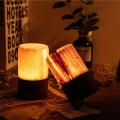 Log Wood Light Night Light Adjustable for Home Bar Restaurant Usb