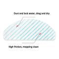 60 Pack Disposable Mop Cloth Pads for Ecovacs Deebot Ozmo T8