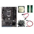 Motherboard with Cpu+2xddr4 Ram+cooling Fan+switch Cable+sata Cable