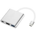 Usb C to Hdmi Adapter, Usb3.0 and Usb C Port Converter Compatible