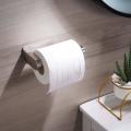 Stainless Steel Paper Roll Holder Toilet Paper Holder Self-adhesive