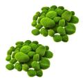 36pcs 5 Size Artificial Moss Rocks Decorative Green Moss Balls