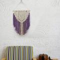 Macrame Bohemian Wall Tapestry for Apartment Living Room Home Decor