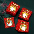 24 Pcs Year Of The Tiger Hongbao Year Of 2022 Red Packets Envelopes
