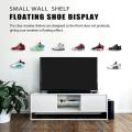 6 Pack Acrylic Floating Sneaker Shelves Clear Shoe Display Stand