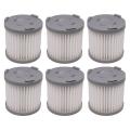 6pcs Suitable for Jimmy Vacuum Cleaner Accessories Filter Hepa
